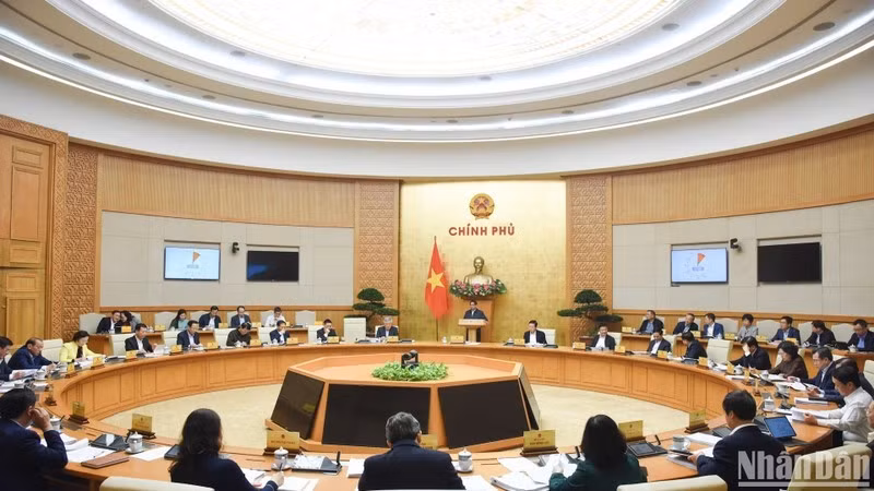 Thủ tướng Phạm Minh Chính chủ trì phiên họp Chính phủ thường kỳ tháng 11/2024, sáng 7/12.