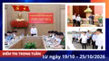 Điểm tin thời sự trong tuần từ ngày 19 - 25/10/2026