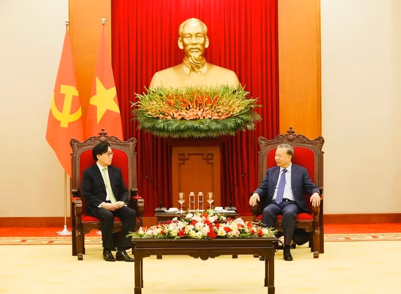Tổng Bí thư, Chủ tịch nước Tô Lâm khẳng định Việt Nam coi Hàn Quốc là một trong những đối tác quan trọng hàng đầu, ưu tiên trong chính sách đối ngoại của mình.