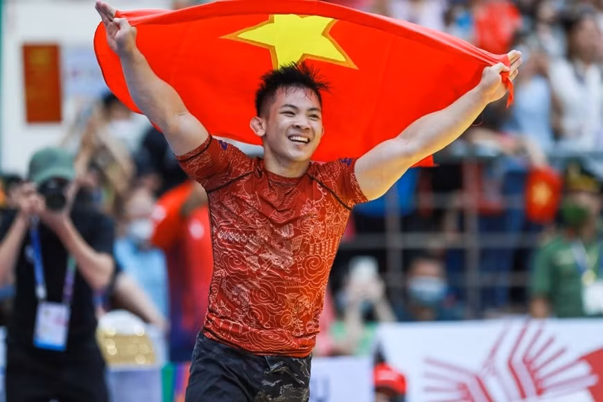 Võ sĩ Đào Hồng Sơn. Ảnh: Quang Vinh