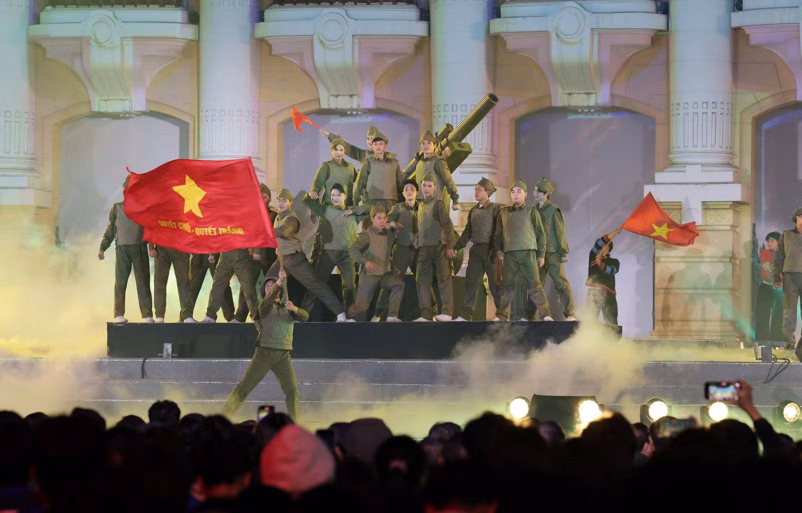 Một tiết mục biểu diễn nghệ thuật tại chương trình.