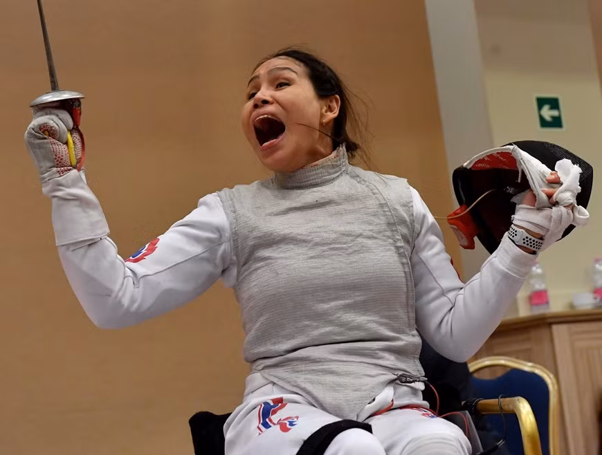 Kiếm thủ Saysunee Jana. Ảnh: Paralympic.org
