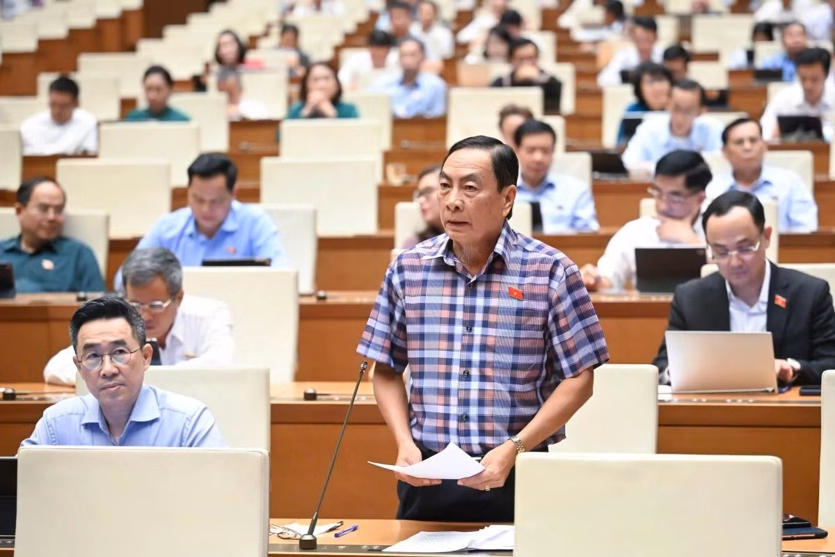 Đại biểu Phạm Văn Hòa. (Ảnh: Quốc hội)