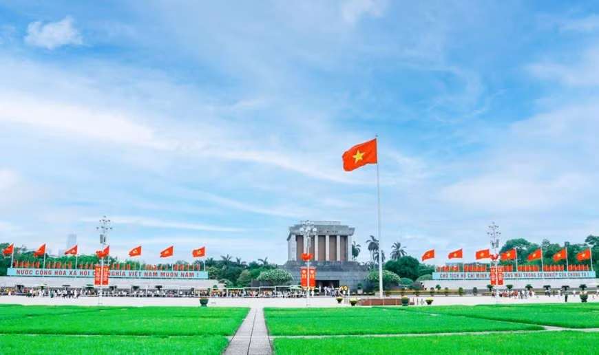 Lăng Chủ tịch Hồ Chí Minh. Ảnh: bqllang.gov.vn