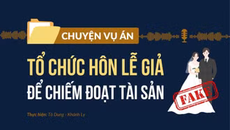 Tổ chức hôn lễ giả để chiếm đoạt tài sản