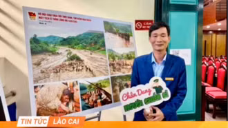 Báo Lào Cai đoạt giải Nhất Cuộc thi ảnh "Chân dung người chiến sĩ"