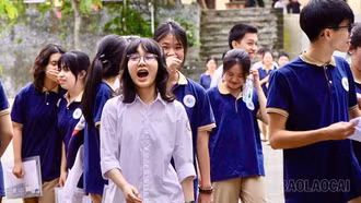 Thí sinh Lào Cai hào hứng sau môn Ngữ văn, đề thi mang hơi thở cuộc sống