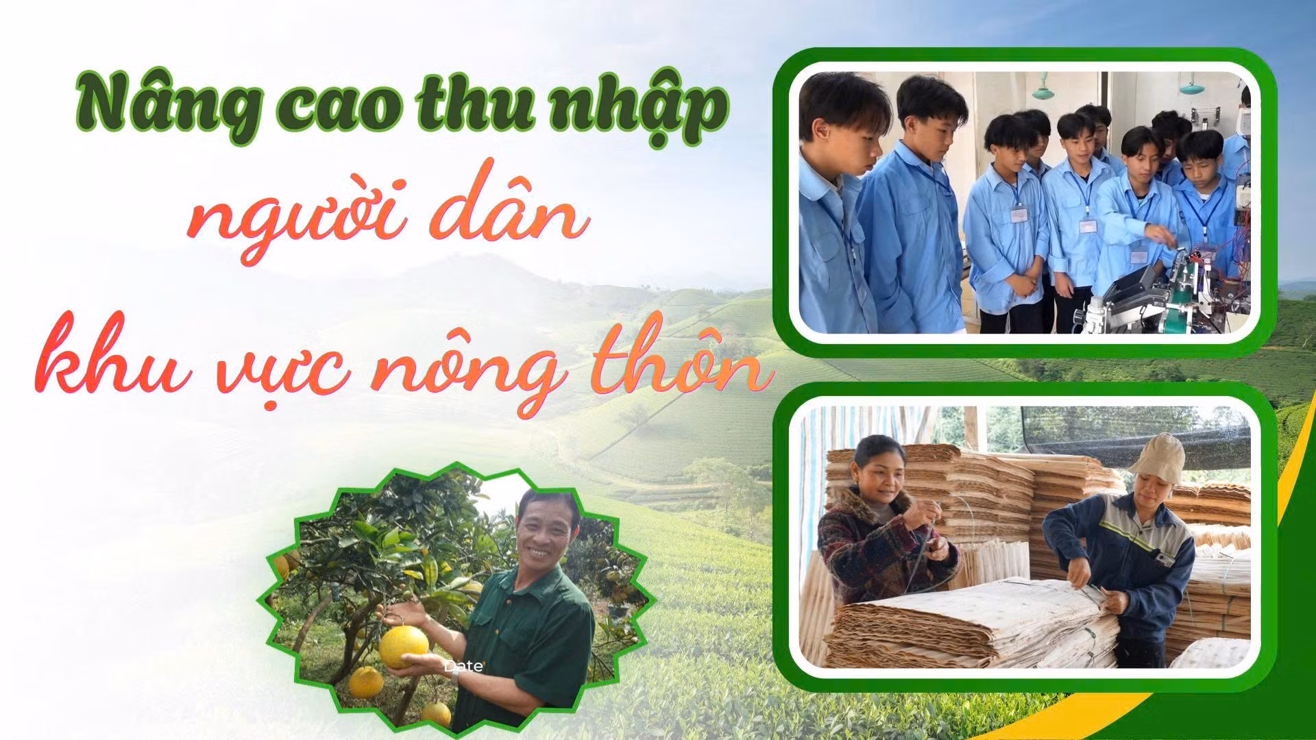 Nâng cao thu nhập người dân khu vực nông thôn