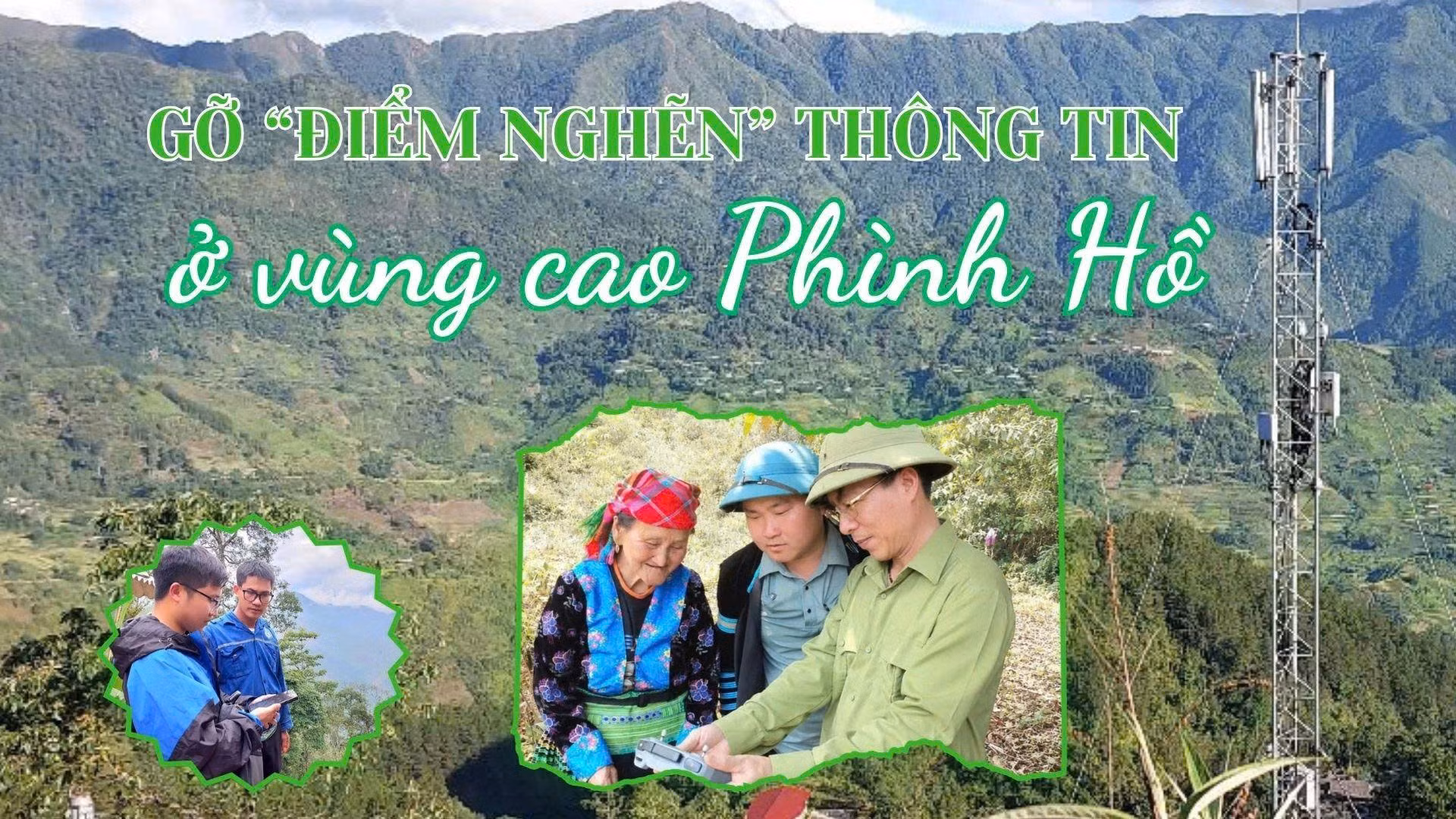 Gỡ “điểm nghẽn” thông tin ở vùng cao Phình Hồ