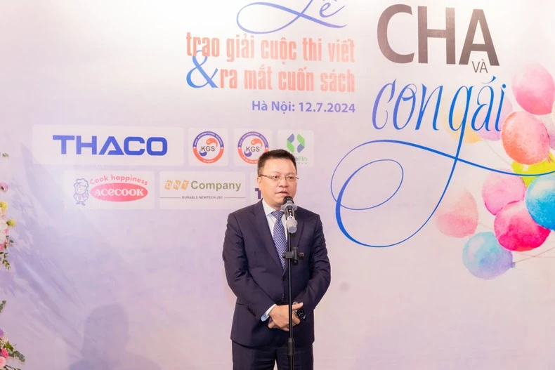 Đồng chí Lê Quốc Minh phát biểu tại buổi lễ.