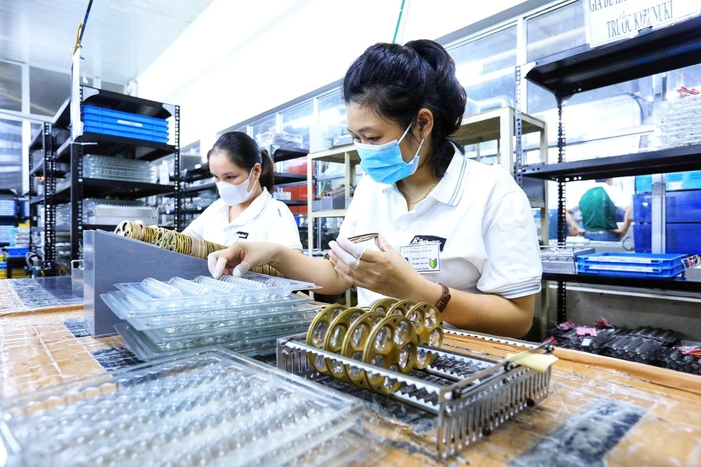 Chỉ số sản xuất công nghiệp hai tháng ước tăng 5,7% so với cùng kỳ năm 2023.
