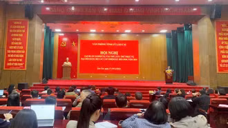 Tập huấn, bồi dưỡng nghiệp vụ công tác văn thư - lưu trữ phục vụ đại hội đảng bộ các cấp nhiệm kỳ 2025 - 2030
