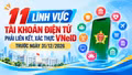 11 lĩnh vực tài khoản điện tử phải liên kết, xác thực VNeID trước ngày 31/12/2026