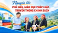 Nguyên tắc phổ biến, giáo dục pháp luật, truyền thông chính sách