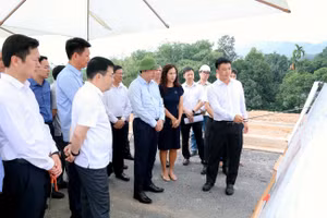 Thường trực Tỉnh ủy kiểm tra, chỉ đạo tháo gỡ khó khăn tại Nhà máy chế biến graphit Yên Thái và Khu công nghiệp Trấn Yên