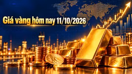 Giá vàng hôm nay 11/10: Vàng thế giới và trong nước đi ngang ngày cuối tuần