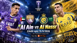 Al Ain vs Al Nassr 23h ngày 15/9: Ronaldo lĩnh xướng hàng công Al Nassr?