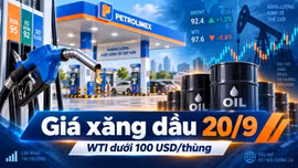 Giá xăng dầu hôm nay 20/9: Dầu thế giới nghỉ cuối tuần, trong nước giữ nguyên
