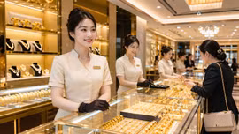 Giá vàng hôm nay 31/8: SJC đi ngang, vàng thế giới chịu sức ép từ lãi suất Mỹ