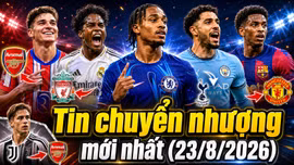 Tin chuyển nhượng hôm nay 23/8: Arsenal chưa bỏ Álvarez