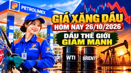 Giá xăng dầu hôm nay 26/10: Dầu thế giới hạ nhiệt mạnh đầu tuần