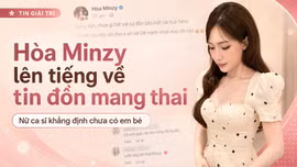 Hòa Minzy nói gì khi liên tục bị đồn mang thai?