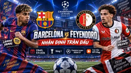Barcelona vs Feyenoord 23h45 ngày 9/9: Link trực tiếp, nhận định dự đoán