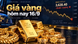 Giá vàng hôm nay 16/9: Vàng thế giới đi xuống, SJC có giảm tiếp sau Fed?