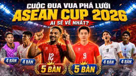 Cuộc đua Vua phá lưới AFF Cup 2026 nóng trước chung kết Việt Nam - Thái Lan