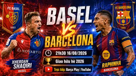 Basel vs Barcelona 21h30 ngày 16/8: Link xem, nhận định dự đoán