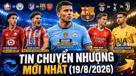 Tin chuyển nhượng hôm nay 19/8: Arsenal có cơ hội mua Julián Álvarez