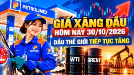 Giá xăng dầu hôm nay 30/10: Petrolimex tăng giá, dầu thế giới chưa hạ nhiệt