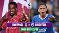 Nhận định Liverpool vs Brighton 21h00 ngày 25/10: "The Kop" thị uy sức mạnh