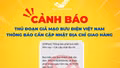 Cảnh giác thủ đoạn giả mạo Bưu điện Việt Nam yêu cầu cập nhật địa chỉ giao hàng để lừa đảo