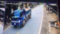 Công an xã Bảo Ái xử phạt lái xe tải chở vật liệu không che chắn qua camera AI