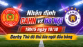 Nhận định CA Hà Nội vs Hà Nội 19h15 ngày 18/10: Derby Thủ đô thử lửa ngôi đầu bảng