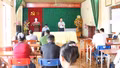 Phường Âu Lâu niêm yết công khai dự thảo phương án bồi thường, hỗ trợ, tái định cư