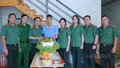 Lãnh đạo Công an tỉnh thăm, động viên cán bộ bị thương khi làm nhiệm vụ