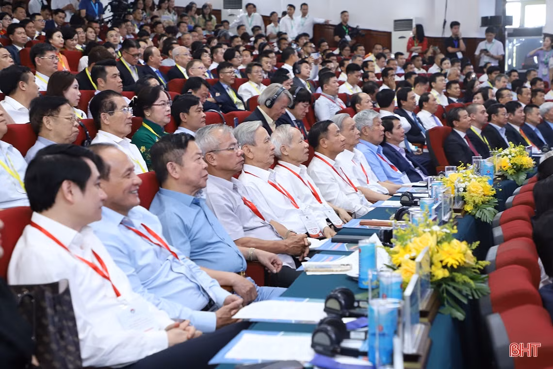 Hội nghị có sự tham gia của hơn 700 đại biểu tại điểm cầu Trung tâm Văn hóa - Điện ảnh tỉnh.