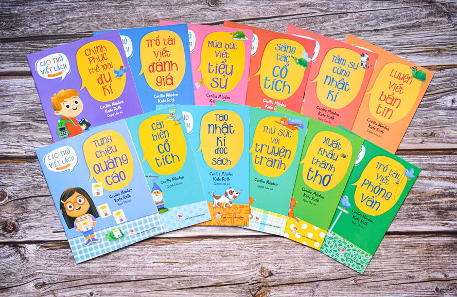 Bộ cẩm nang giúp bạn nhỏ chinh phục viết lách trong hè này