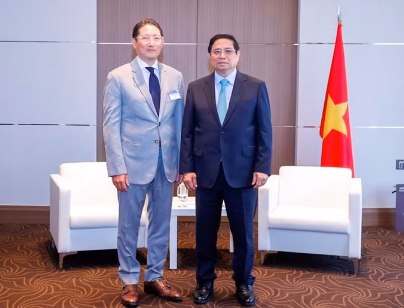 Thủ tướng Phạm Minh Chính tiếp ông Cho Hyun-joon, Chủ tịch Tập đoàn Hyosung.