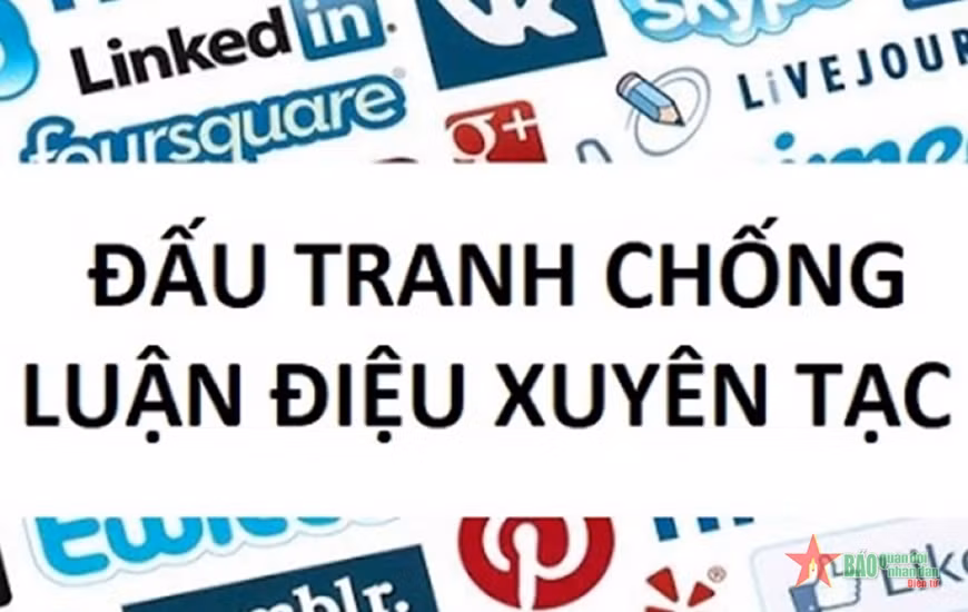 Kiên quyết đấu tranh với các âm mưu, thủ đoạn chống phá Đảng, Nhà nước trên không gian mạng.
