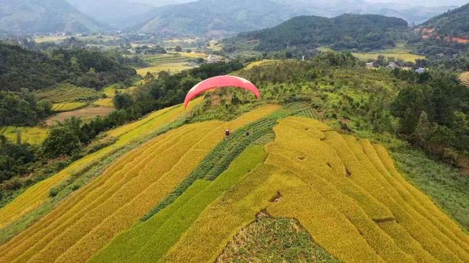 Mùa thu vàng ở Bình Liêu.
