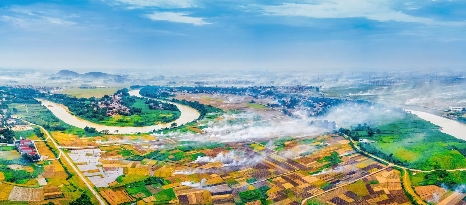 Vùng quê nông thôn mới ở TP. Phổ Yên (Ảnh: Báo Thái Nguyên).