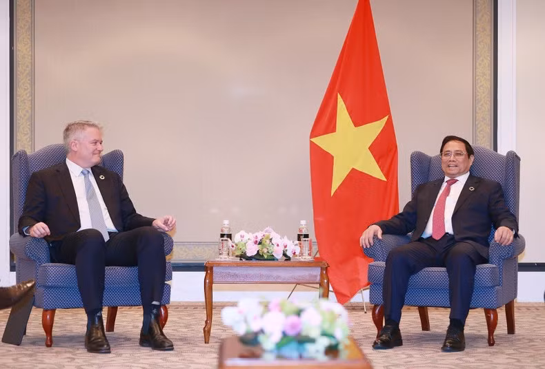 Thủ tướng tiếp ông Mathias Cormann, Tổng Thư ký Tổ chức Hợp tác và Phát triển kinh tế (OECD).