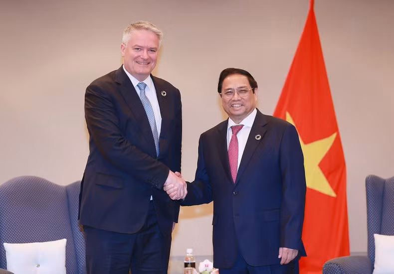 Thủ tướng tiếp ông Mathias Cormann, Tổng Thư ký Tổ chức Hợp tác và Phát triển kinh tế (OECD).