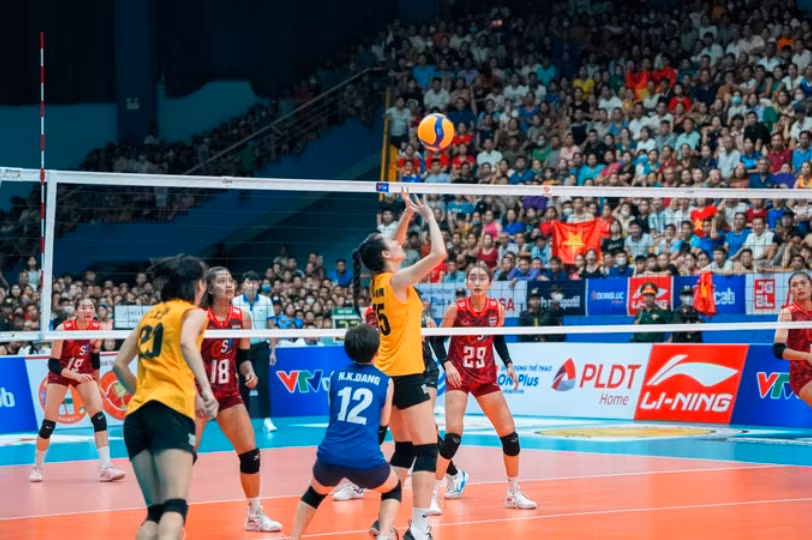 Tuyển bóng chuyền nữ Việt Nam kết thúc chặng 1 giải SEA V.league với tấm HCB.