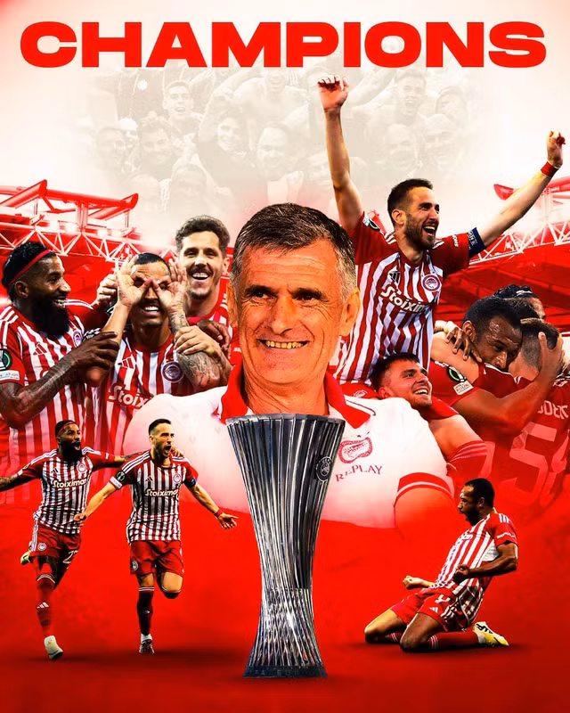 Olympiakos đi vào lịch sử.