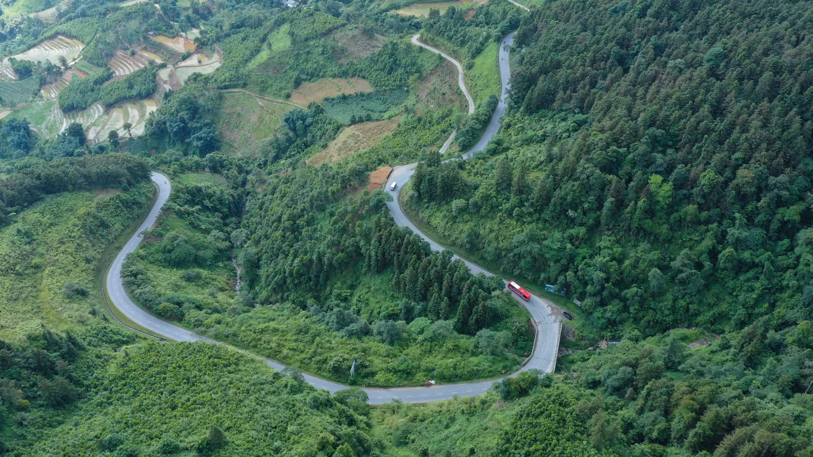 Đường lên Bắc Hà.