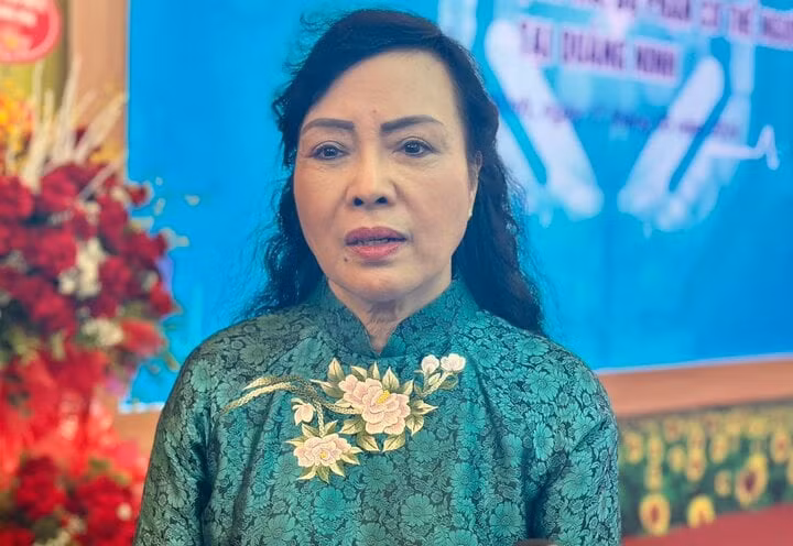 PGS.TS Nguyễn Thị Kim Tiến - Chủ tịch Hội Vận động hiến tặng mô, tạng Việt Nam.